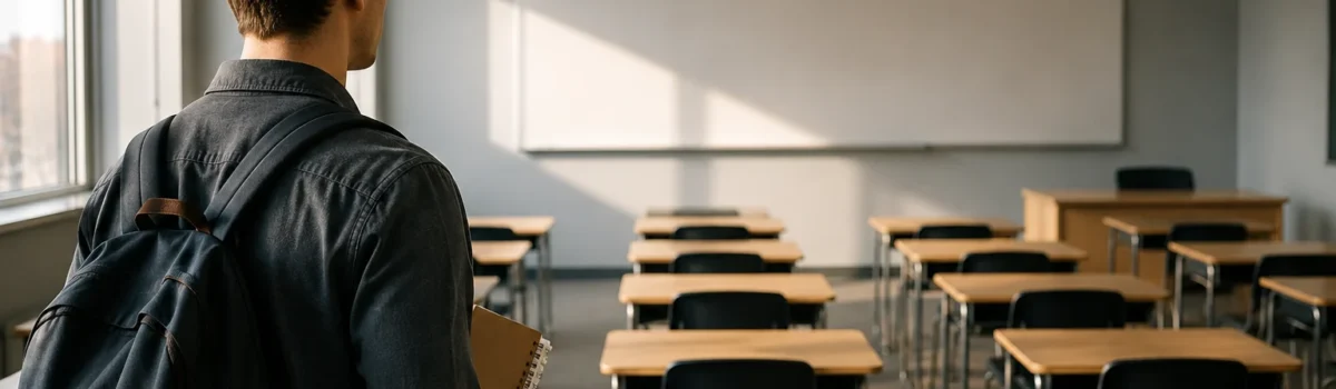 Person considering a teaching career