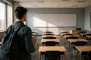 Person considering a teaching career