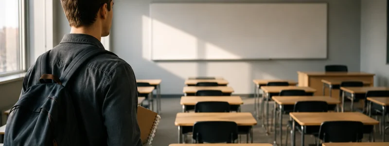 Person considering a teaching career