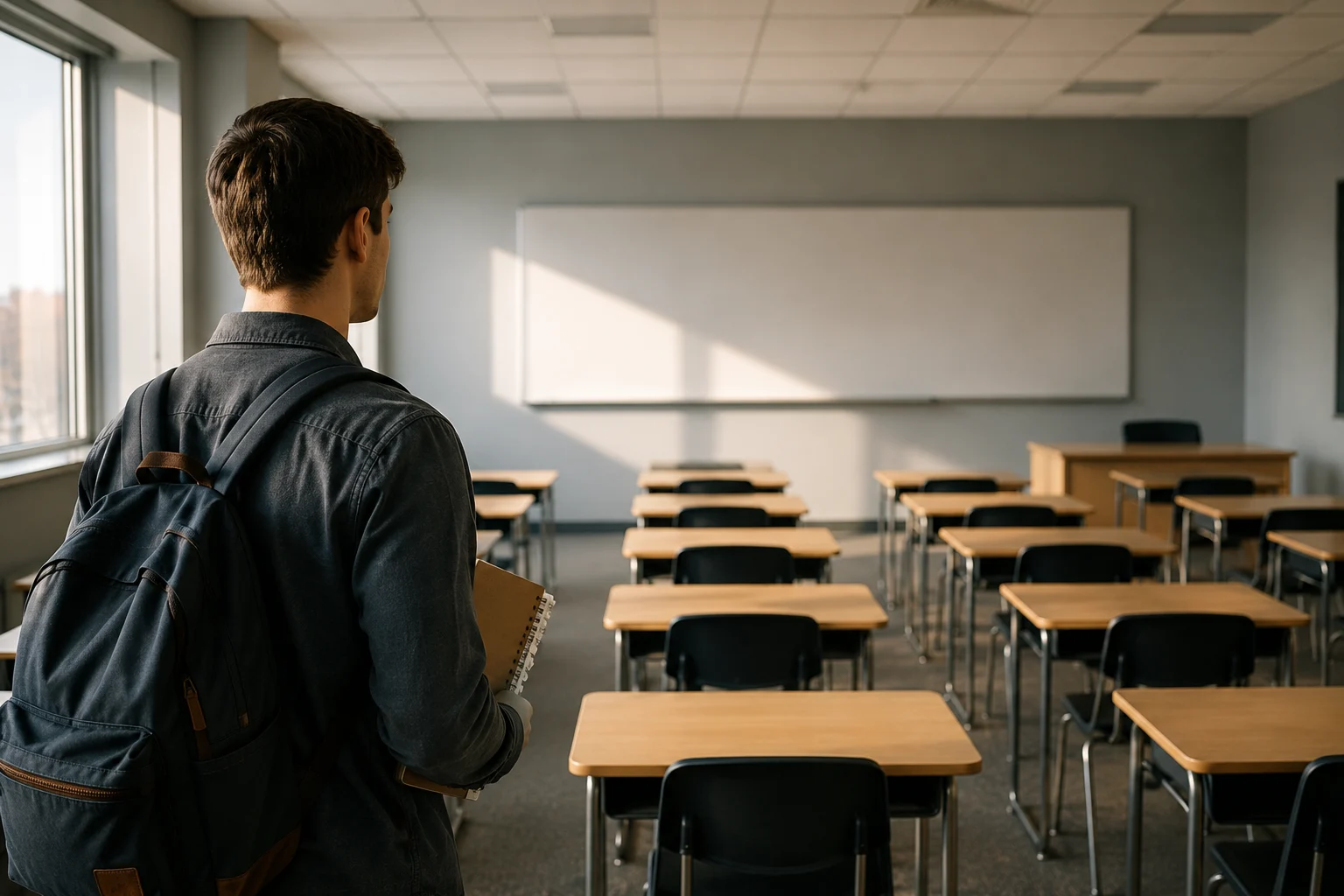 Person considering a teaching career